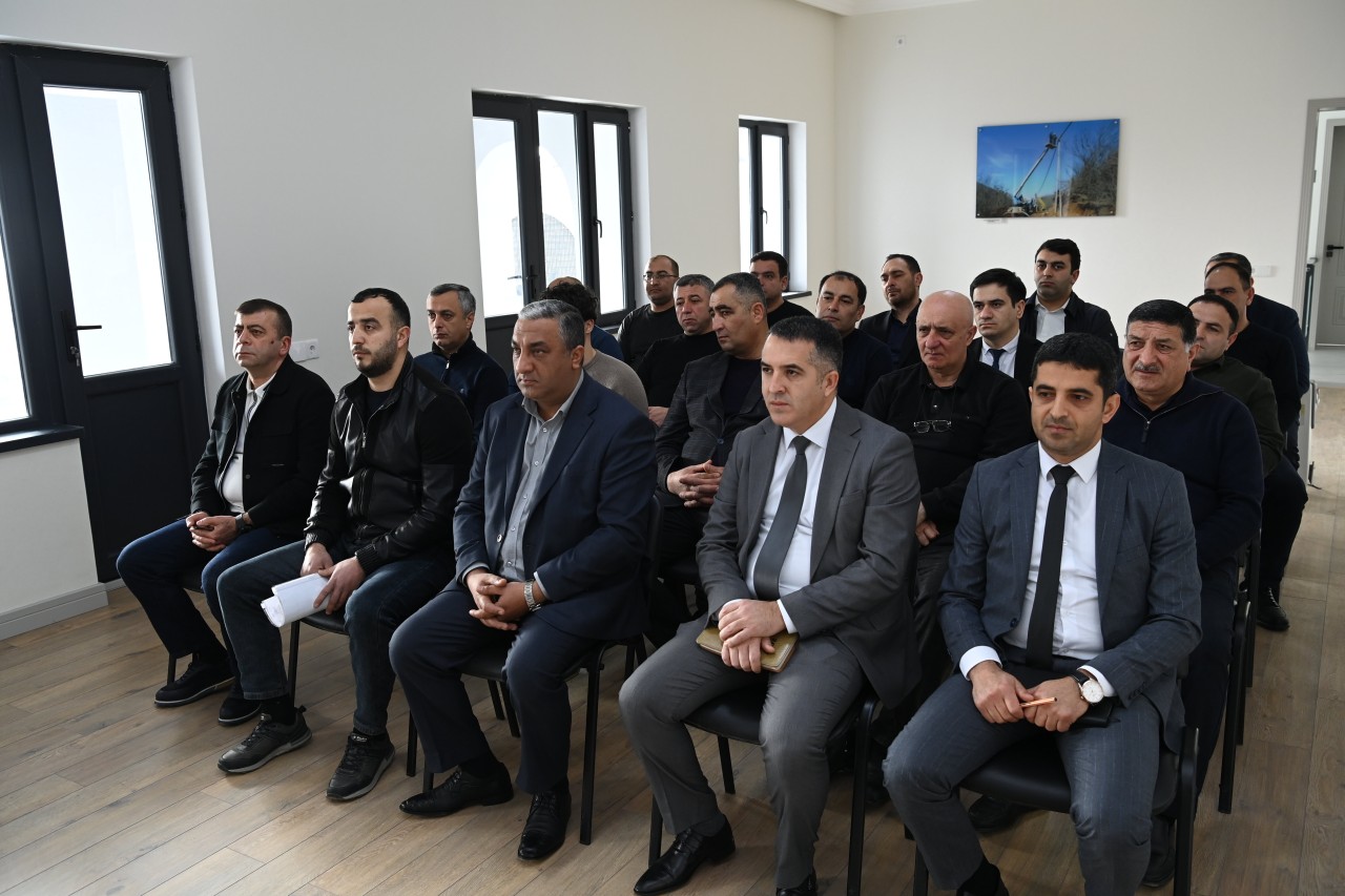 “Azərişıq” nümayəndələri Xankəndində sahibkarlarla görüş keçirib - FOTOLAR